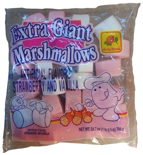 De La Rosa Marshmallows, Extra Giant, 24.7 Ounce (Pack of 10) logo