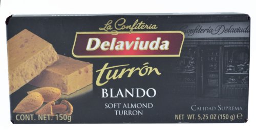 Delaviuda Soft Almond Turron (turron Blando) 5.25 Oz (150g) logo