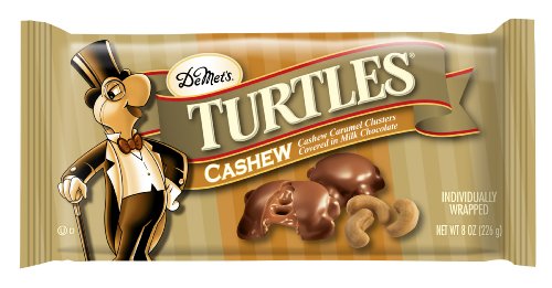 Demet’s Turtles Cashew, 8 ounce (Pack of 4) logo