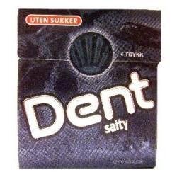 Dent Salty Licorice Pastilles 24g Pastilles logo