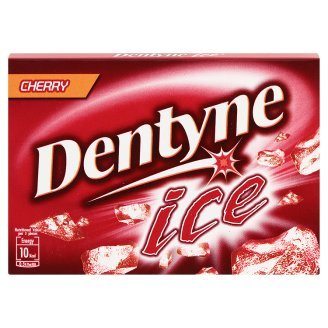 Dentyne Ice Cherry Flavour Chewing Gum 12.6g X 6 Packs logo