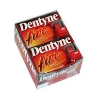 Dentyne Ice Gum Fire Spicy Cinnamon, Cadbury Adams – 12 Per Pack X 12 Packs logo