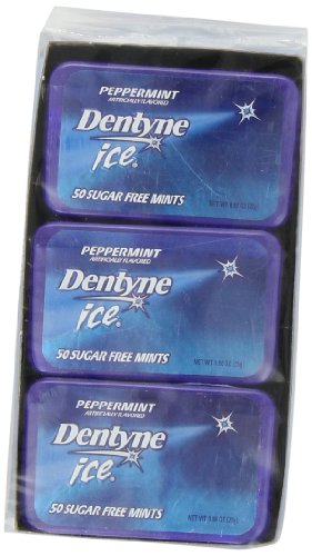 Dentyne Ice Peppermint Mints, 50-count (Pack of 9) logo