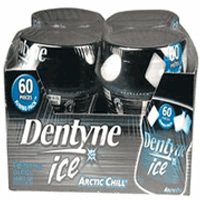 Dentyne Ice Sugarless Gum, Artic Chill – 60 Pieces / Bottle, 4 Bottles logo