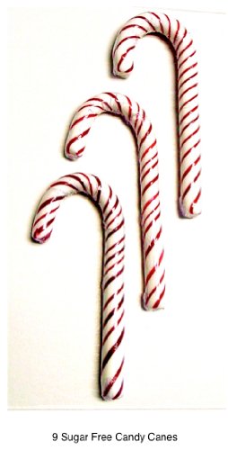 Diabetic Friendly’s Sugar-free Natural Candy Canes Pure Mint – 9 Canes logo