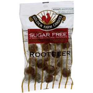 Diabetic – No Sugar Added – Candy Rootbeer 6box By Golden Farm Candies logo