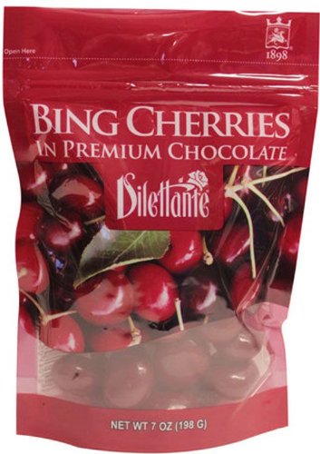 Dilettante Bing Cherries – 7 Oz Bag logo