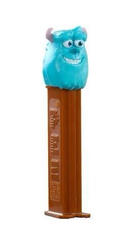 Disney and Pixar’s Monsters University Sulley Pez Candy logo