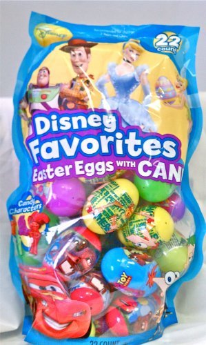 Disney Favorites 22 Easter Eggs Filled With Candy (cars, Toy Story, Phineas and Ferb) logo