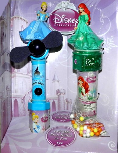Disney Princess Candy Fan and Sticker Stamper Gift Set logo