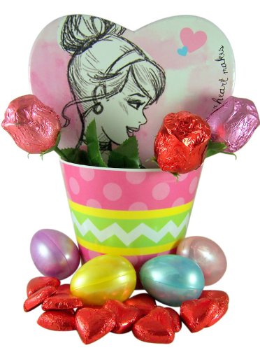 Disney Princess Easter Basket With Cinderella Candy Box and Assorted Chocolate Candies logo