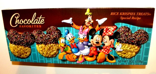 Disney World Park Exclusive New Holiday 2013 Mickey Mouse Rice Krispies Treats 8 Oz. Character Box W/ Vintage Mickeys Very Merry Christmas Party Pin & Map Gift Set Chocolate Candy logo