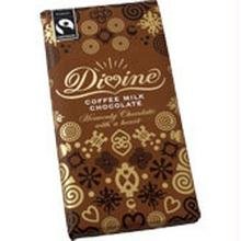 Divine Chocolate Coffee Milk Chocolate — 3.5 Oz logo