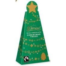 Divine Milk Chocolate Christmas Tree Box, 3.5 Ounce — 6 Per Case. logo