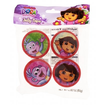 Dora The Explorer Jelly Tape Roll Up 24 Count logo