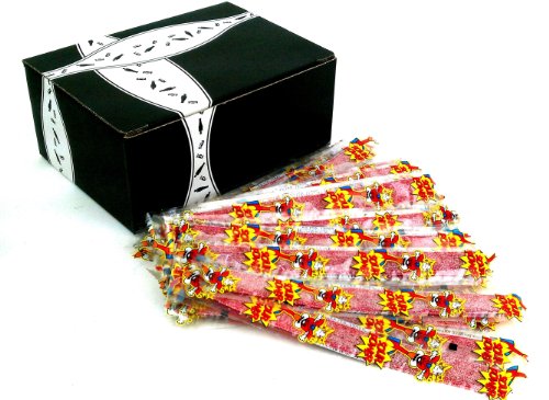 Dorval Sour Power Wrapped Strawberry Belts, 30 In A Gift Box logo