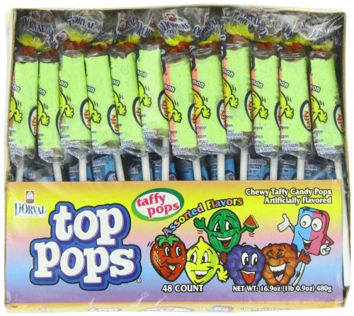 Dorval Top Pops Assorted, 48-count (Pack of 6) logo