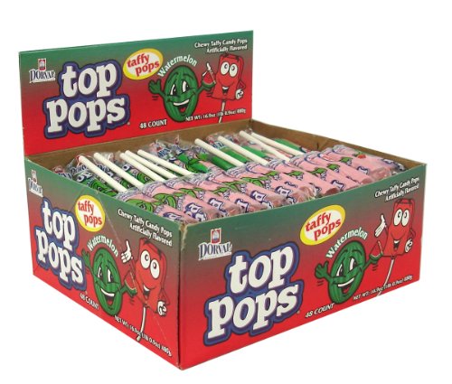 Dorval Top Pops Watermelon, 48-count (Pack of 6) logo