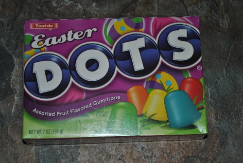 Dots Easter Assorted Fruit Flavored Gumdrops Candy logo