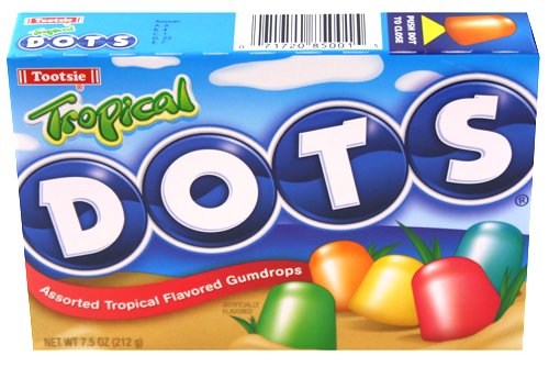 Dots Orig/tropical Disp -7.5 Oz (Pack of 12) logo