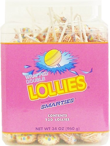 Double Lollies Small 120ct Jar logo