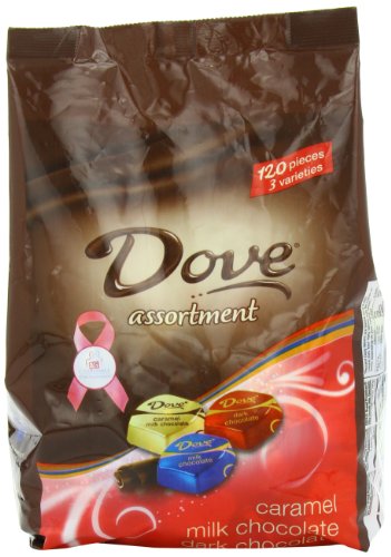 Dove Assortment, Caramel, Milk Chocolate, Dark Chocolate 35 Ounce logo