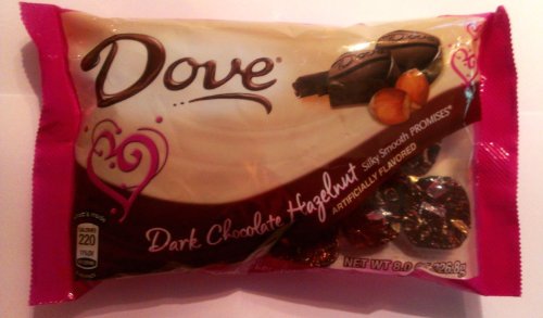 Dove Dark Chocolate Hazelnut Promises Limited Edition 8.0 Oz(Pack of 4 Bgs) logo