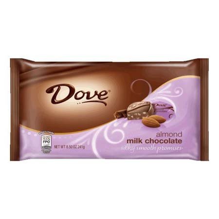 Dove Milk Chocolate Almond Bar – 24 Pack logo