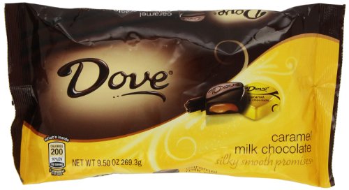 Dove Milk Chocolate Caramel Promises, 9.5 ounce Packages (Pack of 4) logo