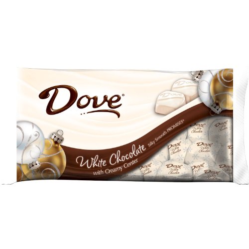 Dove, Promises, Silky Smooth White Chocolate With Creamy Center, 7.94oz Bag (Pack of 4) logo