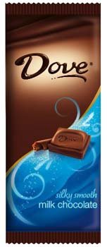 Dove Silky Smooth Milk Chocolate Large Candy Bar 3.3 Oz logo