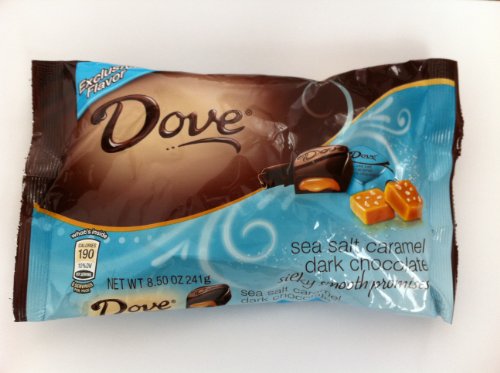 Dove Silky Smooth Sea Salt Caramel Dark Chocolate logo