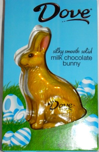 Dove Silky Smooth Solid Milk Chocolate Easter Bunny 4.5 Oz logo