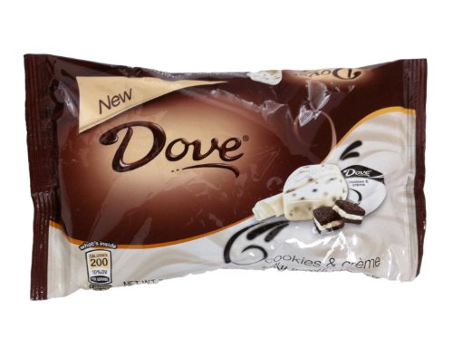 Dove White Chocolate Cookies & Creme Silky Smooth Promises 8 Oz (Pack of 2) logo