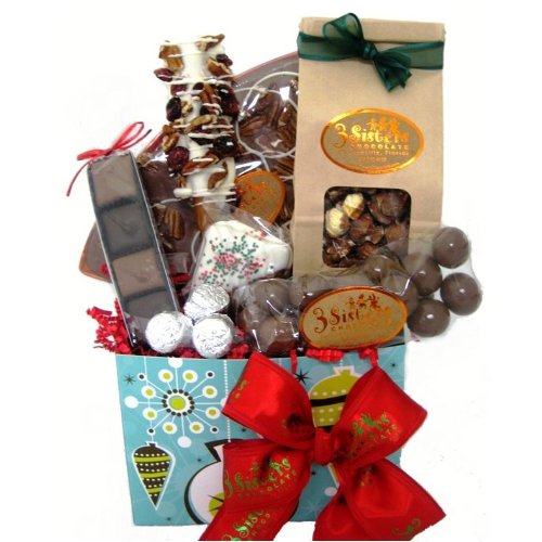 Dreaming of A Chocolate Christmas Gift, Basket logo