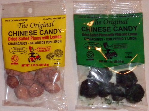 Dried Plums Chabacanos Saladitos W/limon & Pikle and Lemon 2 Pcs 1.25oz Each New logo