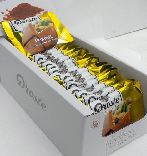 Droste (20 Pack) Xxl Pastilles Milk/peanut Chocolate 1.76oz Flopack From Holland logo