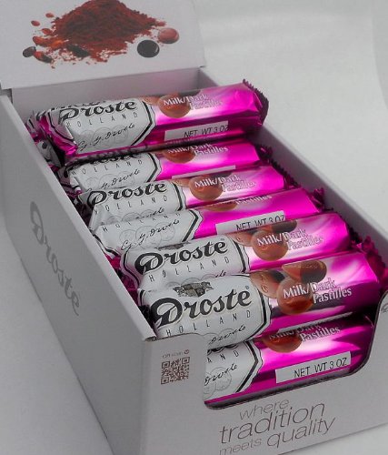 Droste (24 Pack) Pastilles Milk/dark Chocolate Flopack 3oz From Holland logo