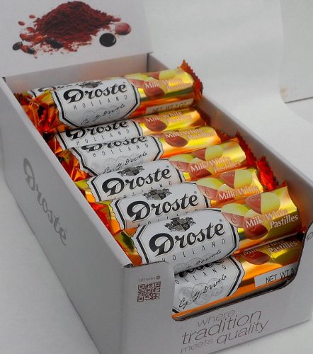 Droste (24 Pack) Pastilles Milk/white Chocolate Flopack 3oz From Holland logo
