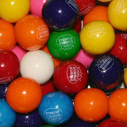 Dubble Bubble Assorted 1 Gumballs – 850 Ct. logo