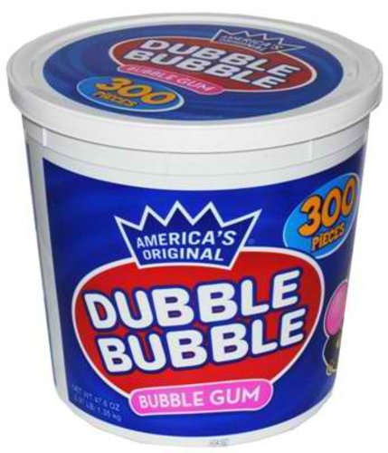 Dubble Bubble Bubble Gum – Tub logo