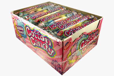 Dubble Bubble Cotton Candy Bubble Gum 36 Packs logo