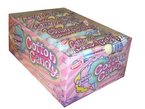 Dubble Bubble Cotton Candy Bubble Gum 5 Pieces Per Sleeve (Pack of 36) logo