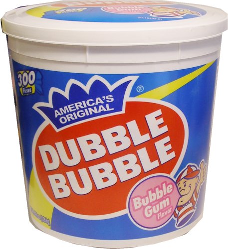 Dubble Bubble Gum 300ct Tub logo