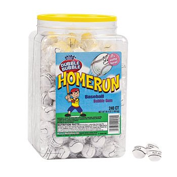 Dubble Bubble Homerun Gumballs – Candy & Gum logo