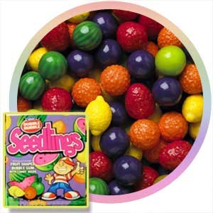 Dubble Bubble Seedlings Gumballs, 1lb logo