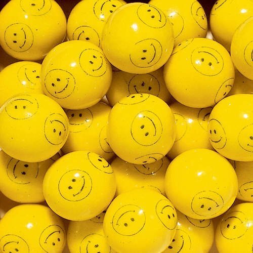 Dubble Bubble Smiley Face Gumballs – 850 Count logo
