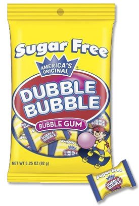 Dubble Bubble – Sugar Free-12 Bags logo