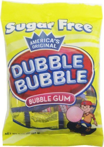 Dubble Bubble Sugar Free Gum – 3.25 Oz logo