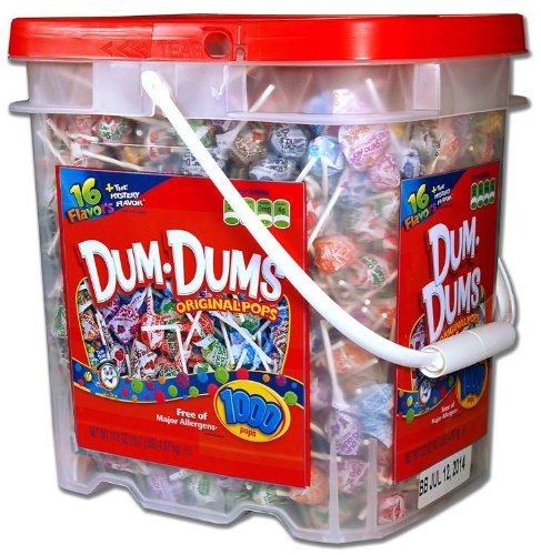 Dum Dum Pops In A Tub, 1000-count logo